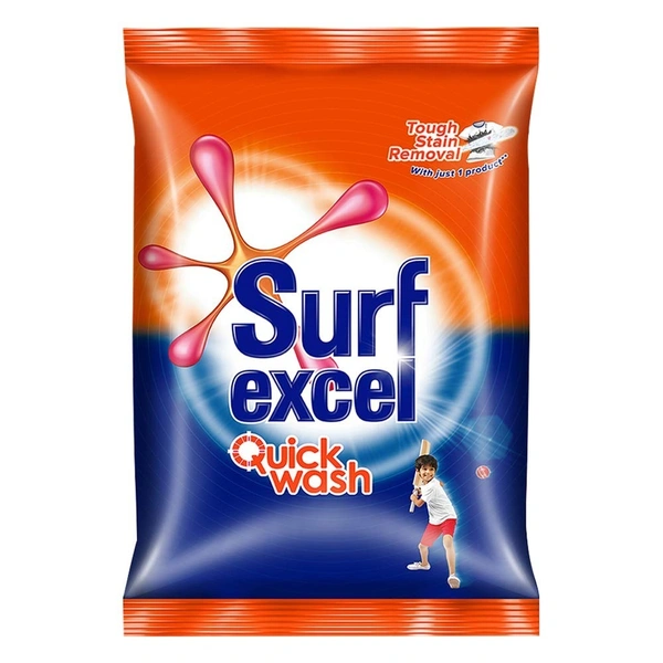 Surf Excel Quick Wash Detergent Powder, 2 kg - 2 Kg