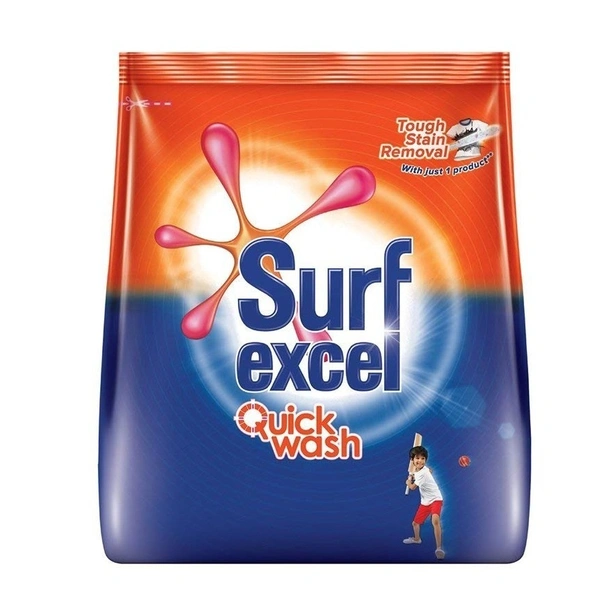 Surf Excel Quick Wash Detergent Powder, 500g - 500g