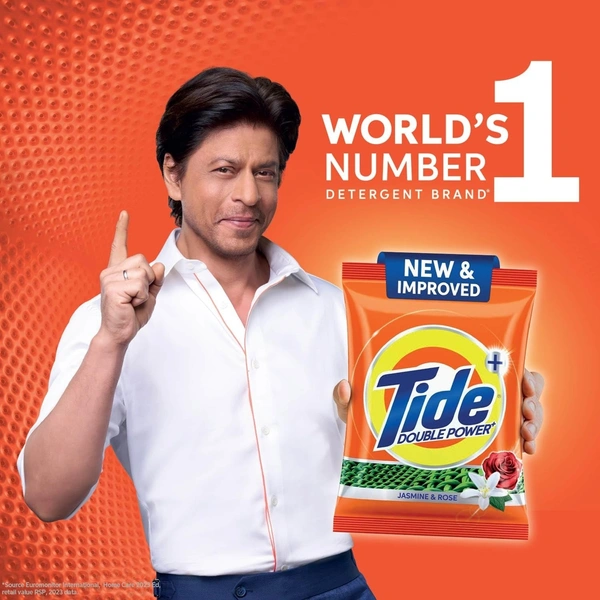 Tide Plus Detergent Powder Jasmine& Rose, 90g - #REF!