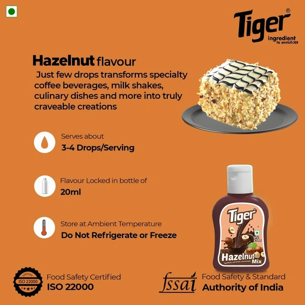 Tiger Hazelnut Mix 20ml - 20ml