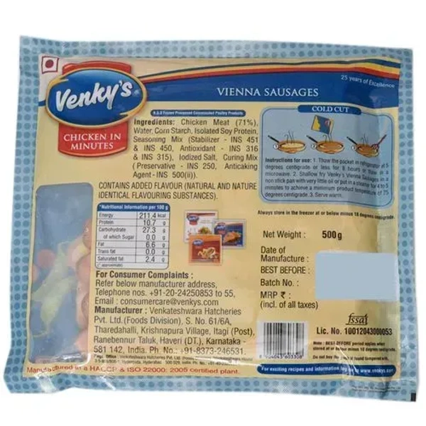 Venkey's Vienna Sausages, 500g - 500g