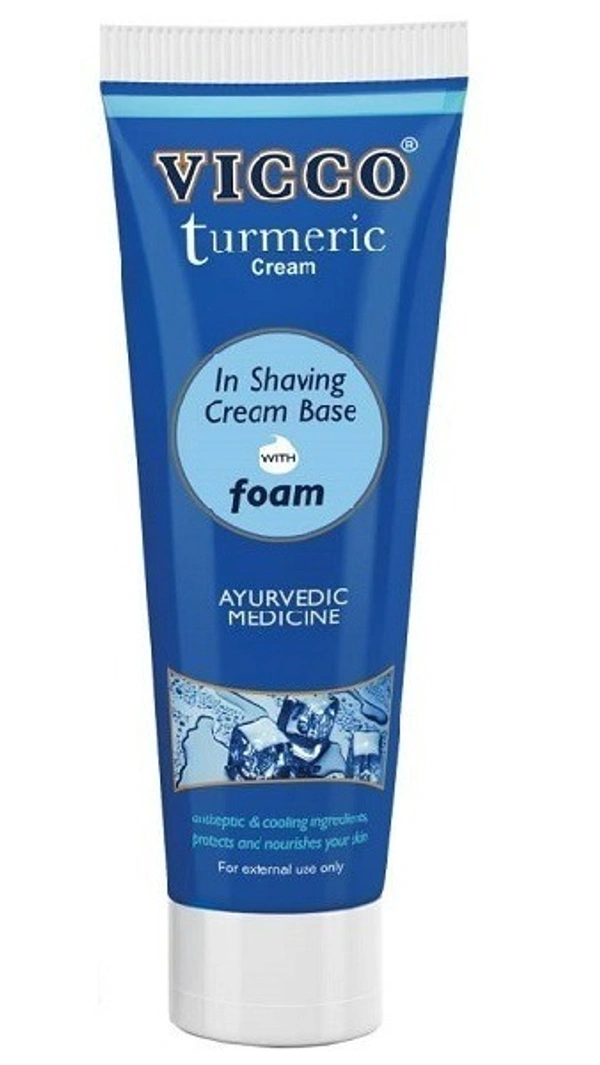 Vicco Turmeric Cream Shaving Base, 15g - 15g