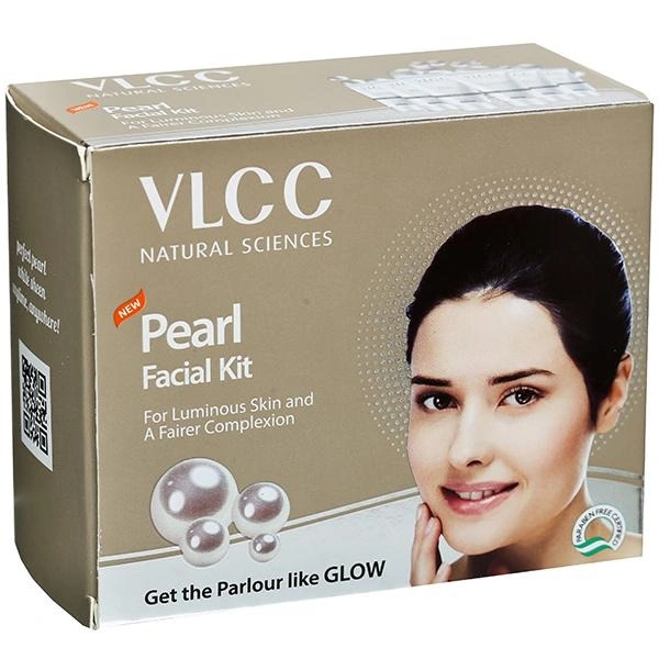 VLCC Natural Sciences Pearl Facial Kit | 60 Gram (2.11 Ounce) - 10g
