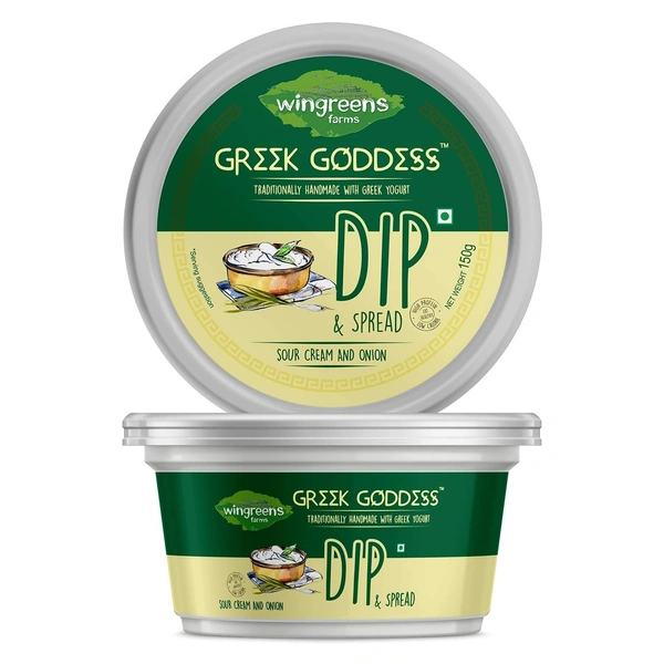 Wingreens Greek Godess Sour Cream& Onion, 150g - 150g