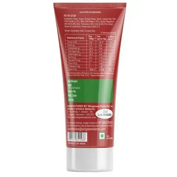Wingreens Peri Peri Ketchup, 100g - 180g