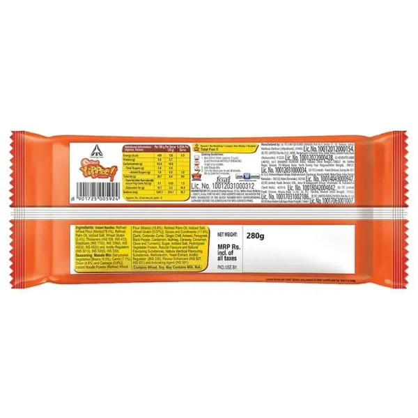 Yippee Magic Masala Noodles, 280g - 280g
