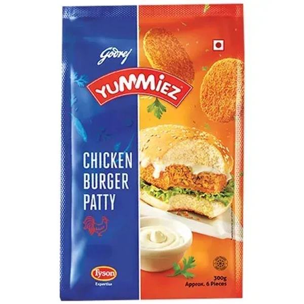 Yummiez Chicken Burger Patty, 300g - 300g