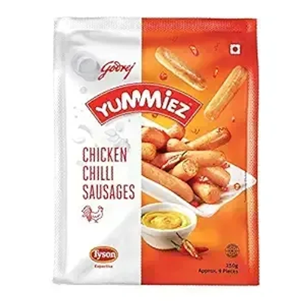 Yummiez Chicken Chili Sausages, 250g - 250g