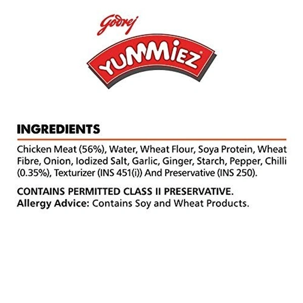 Yummiez Chicken Chili Sausages, 250g - 250g