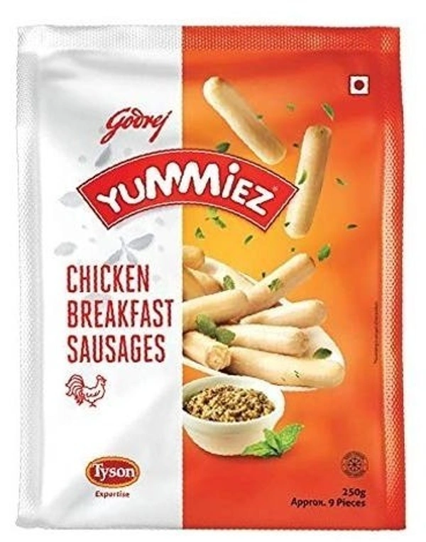 Yummiez Chicken Breakfast Sausages, 250g - 250g