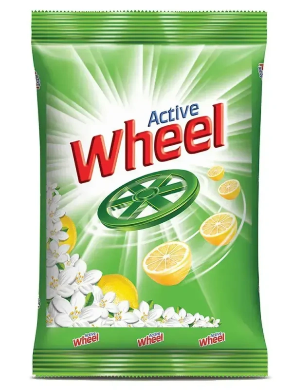 Wheel Green Lemon and Jasmine Detergent Powder, 1 kg - 1 kg