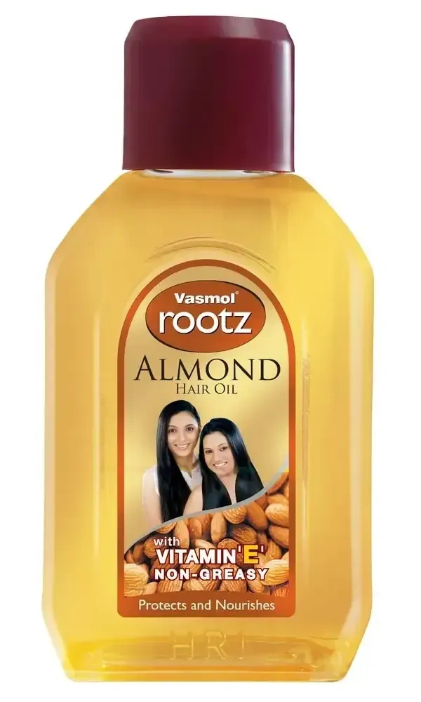 Vasmol Rootz Almond Hair Oil, 300 ml - 300 ml
