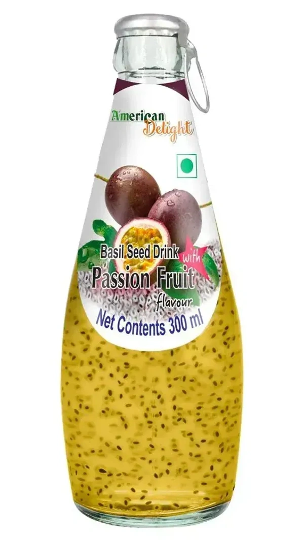 American Delight Basil Seed With Passion Fruit, 290ml - 290ml