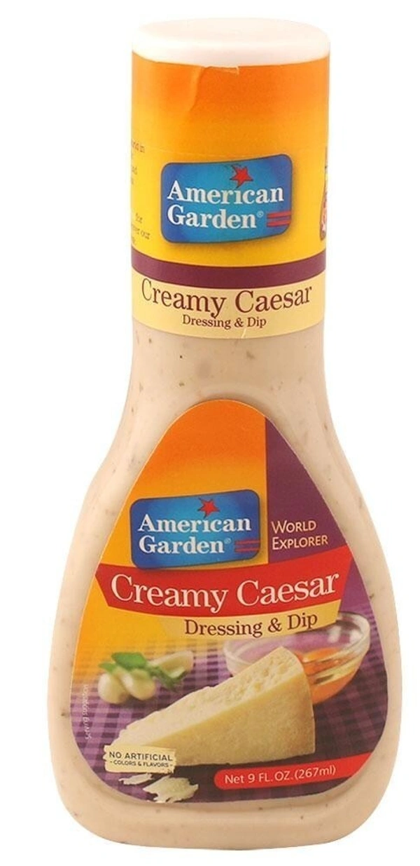 American Garden Creamy Caesar Dressing& Dip, 267 ml - 267 ml