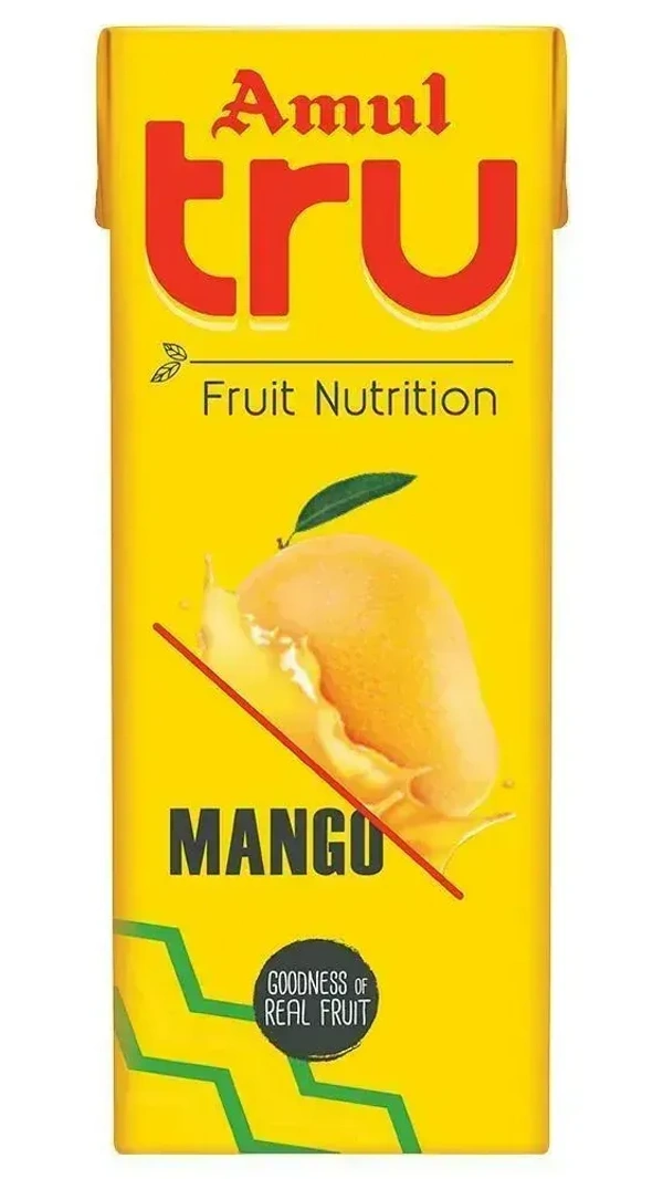 Amul Tru Fruit Nutrition Mango, 180 ml