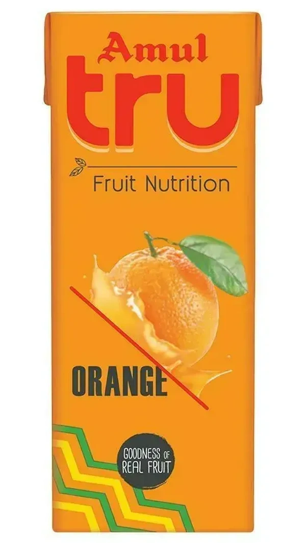 Amul Tru Fruit Nutrition Orange, 180 ml