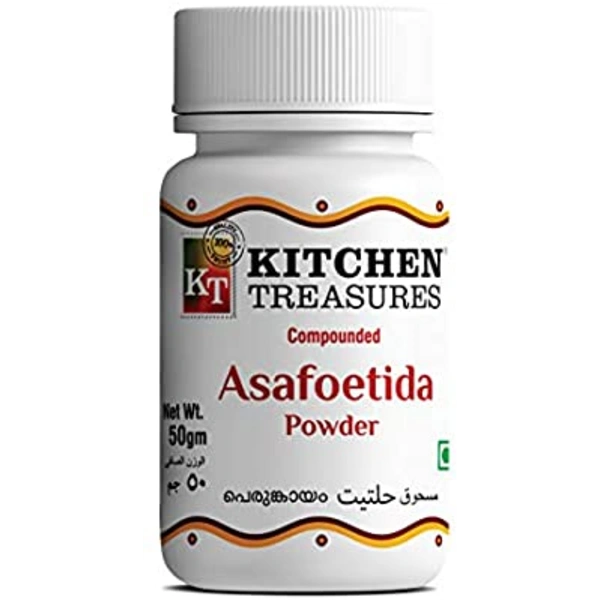 Kitchen Treasures Compounded Asafoetida Powder, 50g - 50g