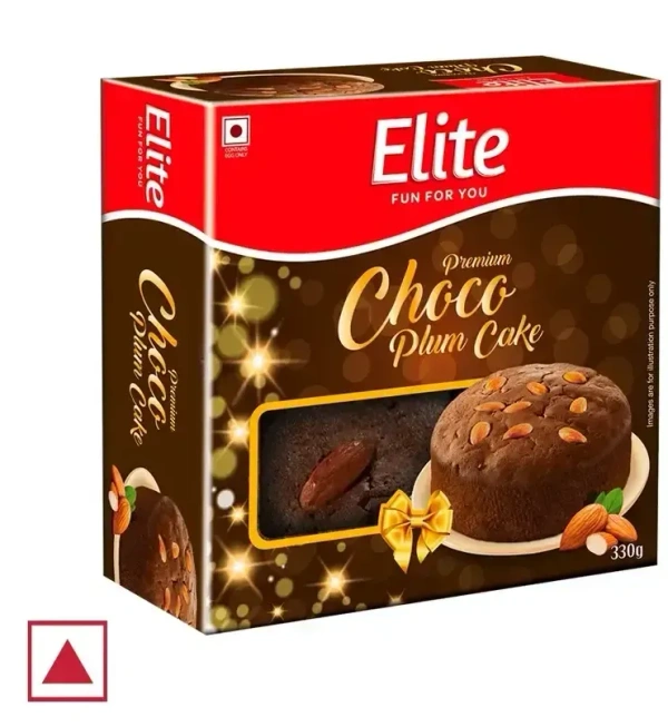 Elite Premium Choco Plum Cake - 330g - 330g