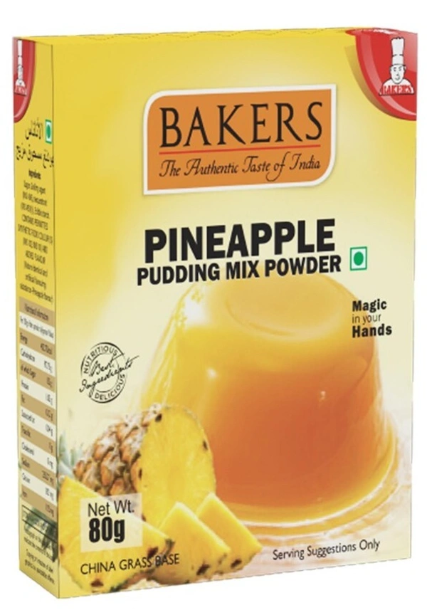 Bakers Pineapple Mix Powder Pudding, 85g - 85g