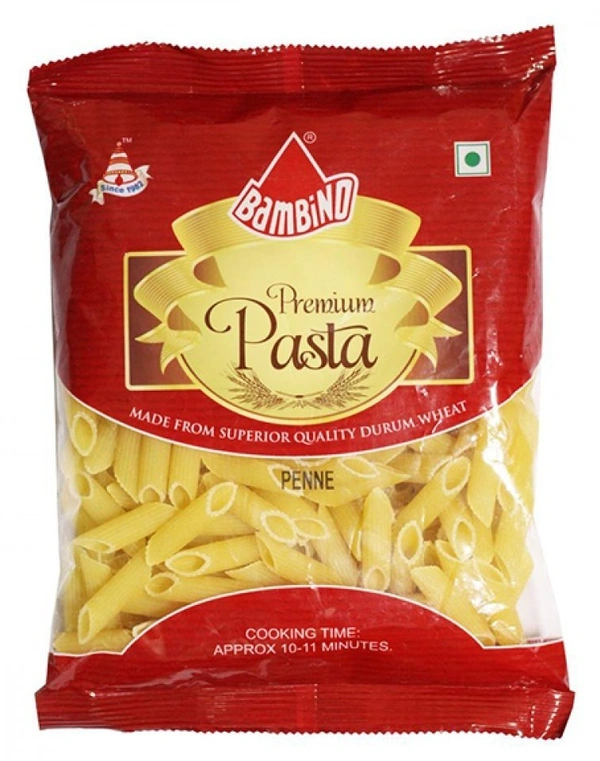 Bambino Bakers Pasta Penne Pouch Buy 1 Get 1 Free, 500g - 500g