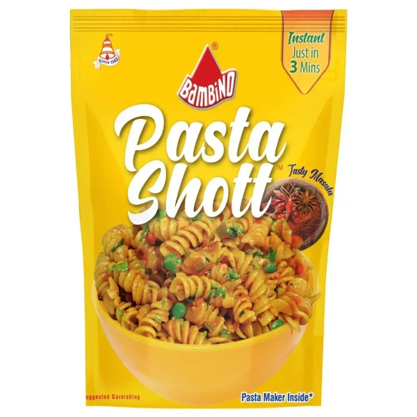 Bambino Pasta Shott Tasty Masala Pouch, 65g - 65g
