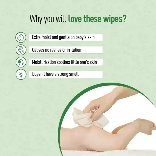 Bodyguard BodyGuard Premium Paraben Free Baby Wet Wipes with Aloe Vera (2 Pack, 72 each), 144 wipes