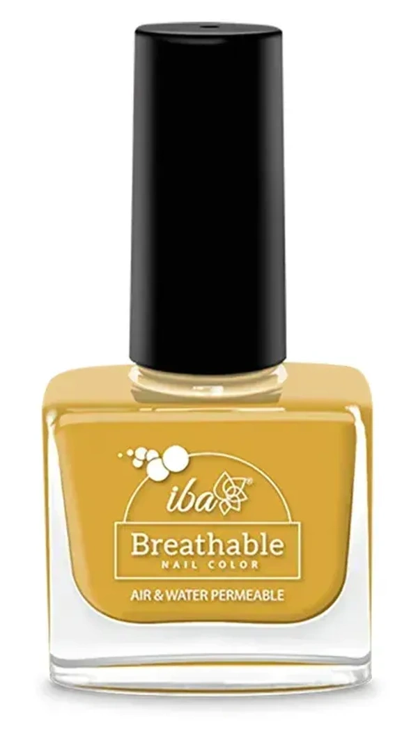 Iba Breathable Nail Color B18 Spicy Mustard, 9 ml - 9 ml