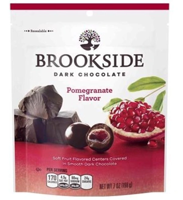 Brookside Dark Chocolate, Pomegranate, 100g - 100g