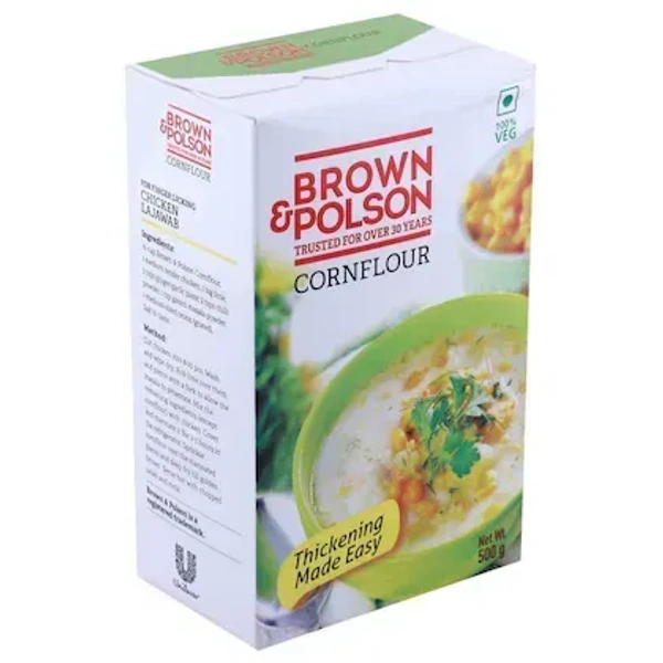Brown & Polson Corn Starch - Thickening Made Easy , 500 g - 500g