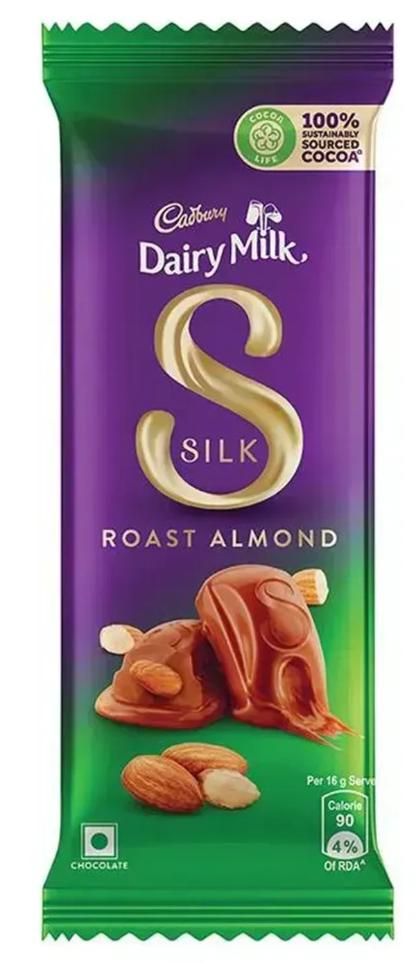 Cadbury Dairy Milk Silk Roast Almond, 143g