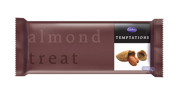 Cadbury Temptations Almond Treat Premium Chocolate Bar, 30g - 30g