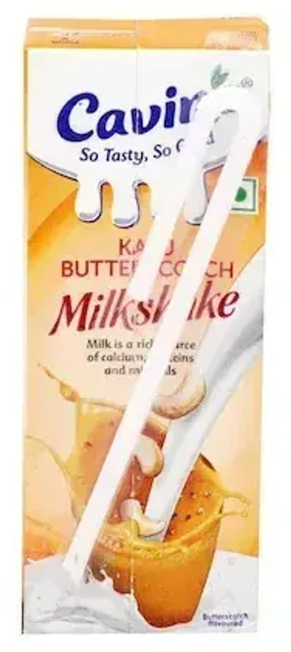 Cavin's Kaju Butterscotch Milkshake 180 ml (Tetra Pak) - 180ml