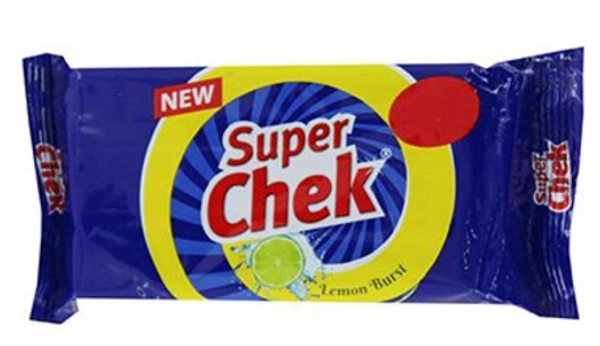 Super Check Super Chek Dishwash Bar Lemon Burst, 200g - 200g