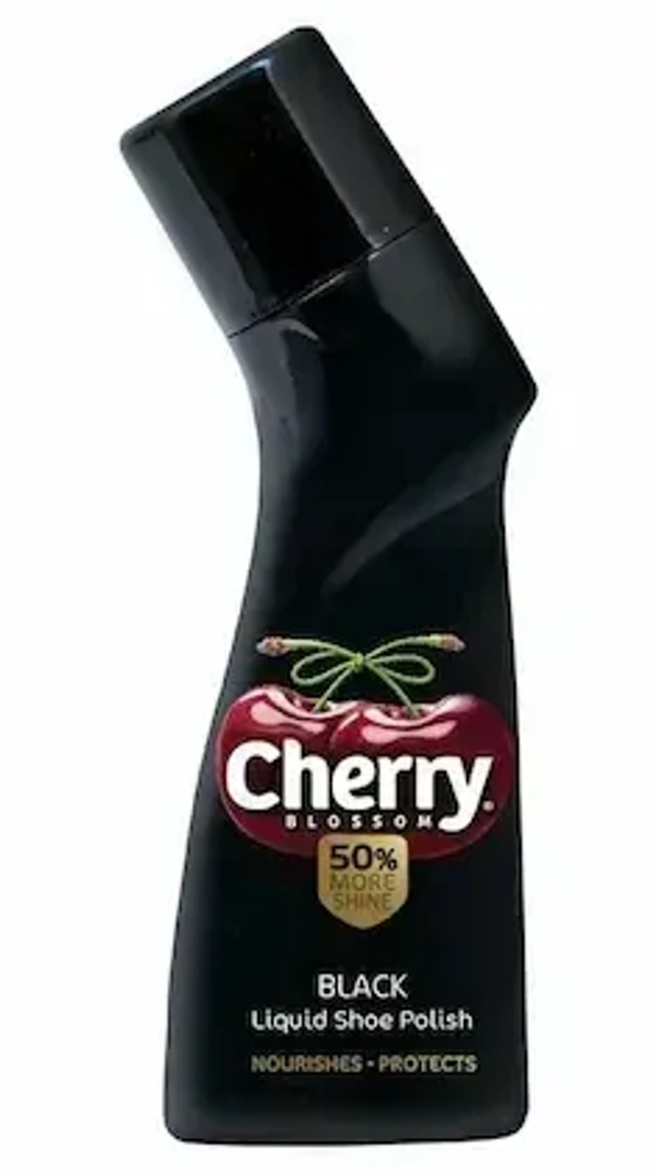 Cherry Blossom Black Liquid Sheo Polish, 75 ml - 75 ml