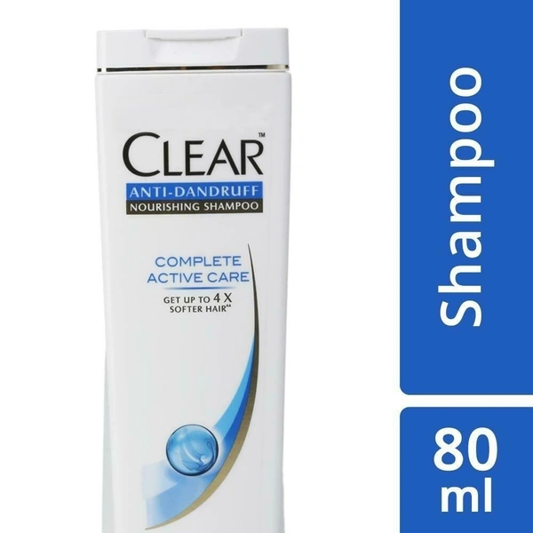 Clear Complete Active Care Antidandruff Shampoo, 80 ml - 80 ml