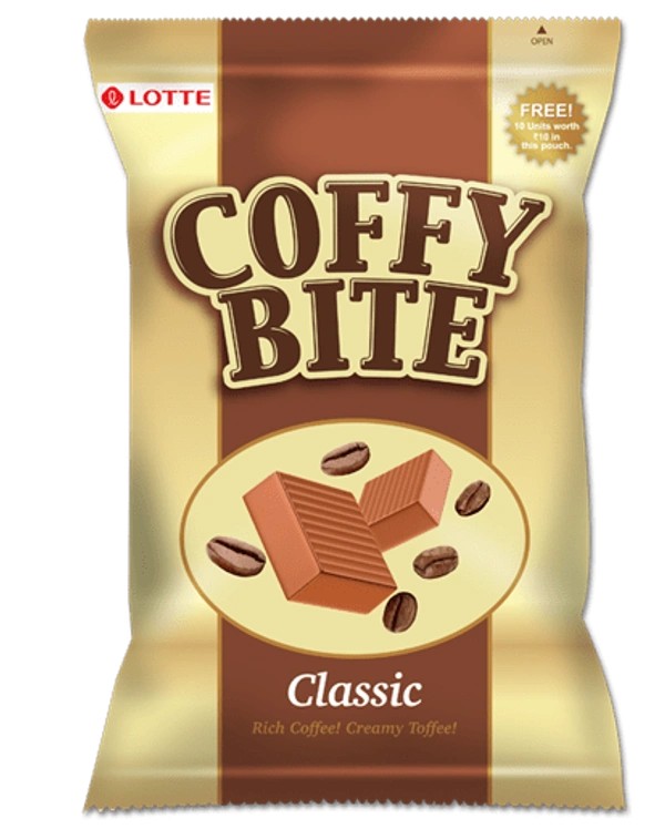 Lotte Coffy Bite Classic, 196g - 196g