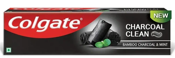 Colgate Charcoal Clean (Bamboo)& Mint Toothpaste, 120g - 120g
