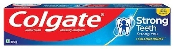 Colgate Dental Cream Teeth Strong, 200g - 200g