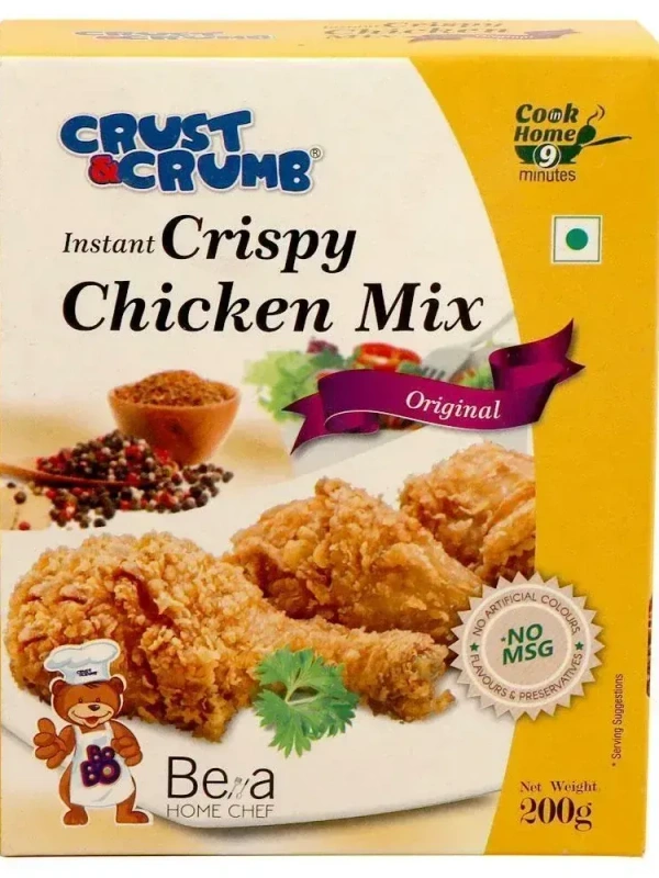 Crust & Crumb Crust&Crumb Instant Crispy Chicken Mix, 200g - 200g
