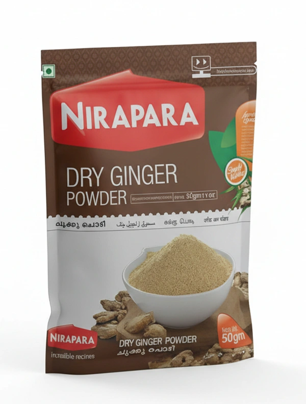 Nirapara Dry Ginger Powder, 50g - 50g