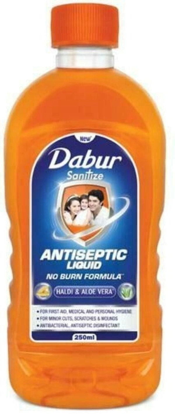 Dabur Sanitize Antiseptic Liquid, 250 ml
