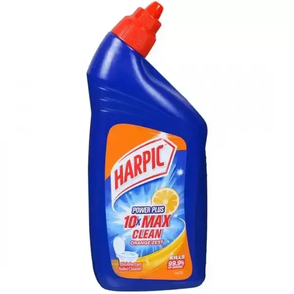 Harpic Power Plus Stain Removal Orange, 650 ml - 500 ml