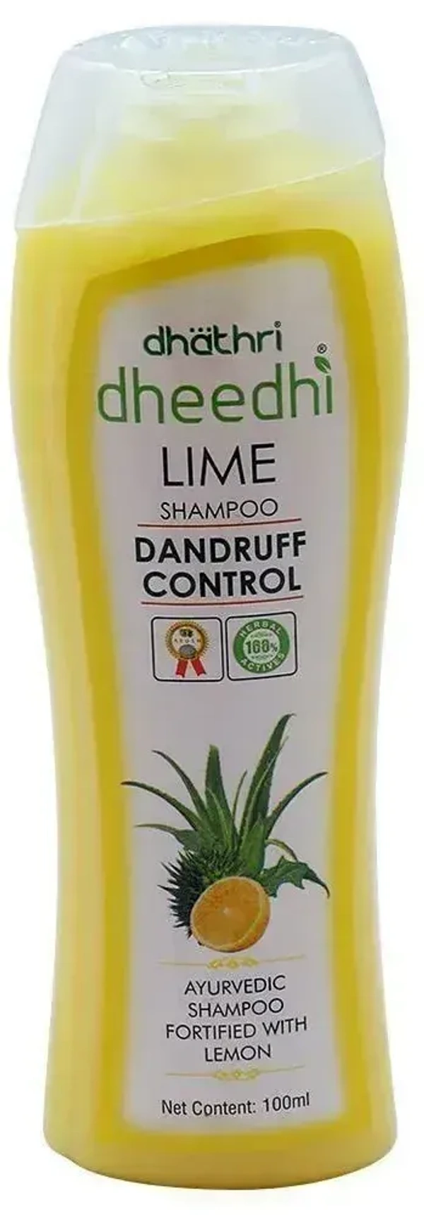 Dheedhi Lime Shampoo Dandruff Control, 100ml - 100ml