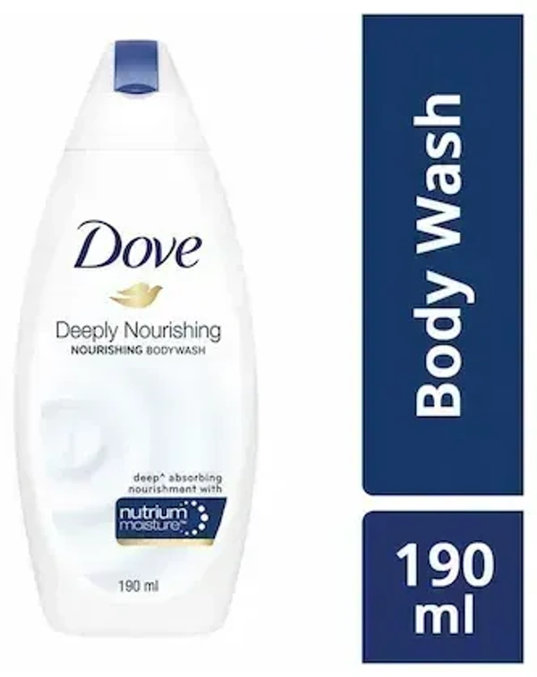 Dove Nourishing Bodywash Deeply Nourishing, 190 ml - 190 ml