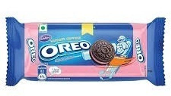 Cadbury Oreo Strawberry Biscuits, 50g