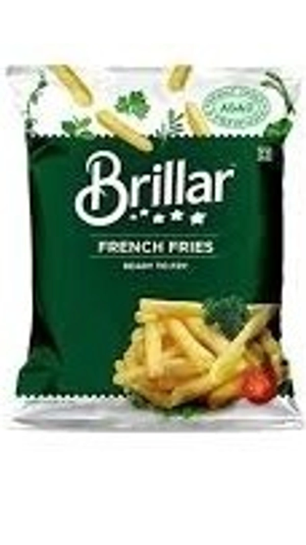 Brillar French Fries Ready To Fry Pouch, 200g - 200g