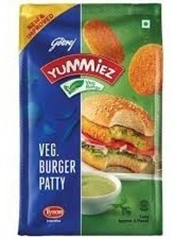Yummiez Veg Burger Patty, 360g - 360g