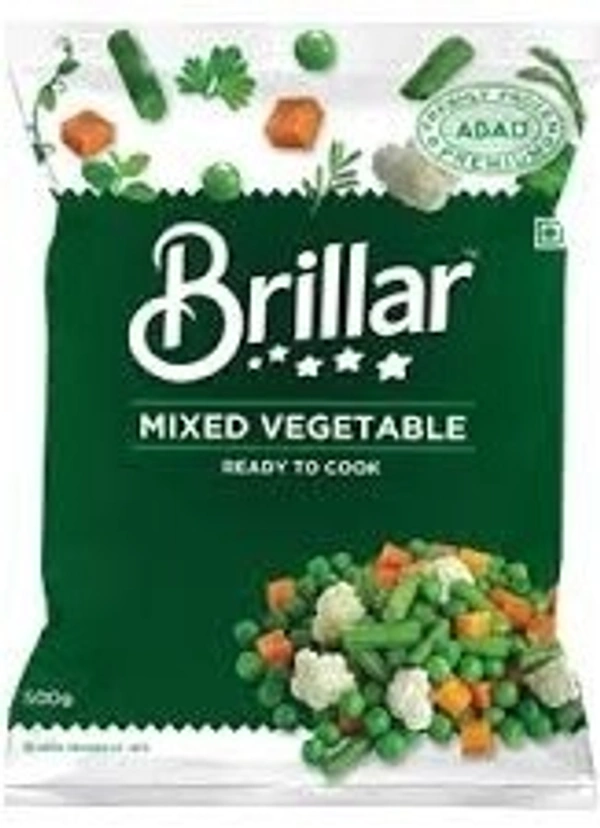 Brillar Mix Veg, 500g - 500g