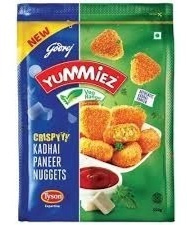 Yummiez Crispyyy Kadhai Paneer Nuggets, 300g - 300g