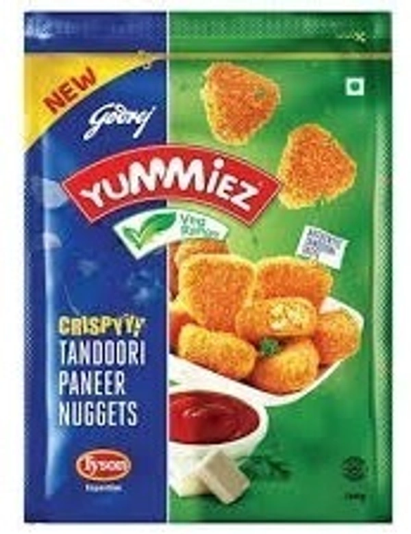 Yummiez Crispyyy Tandoori Paneer Nuggets, 300g - 300g